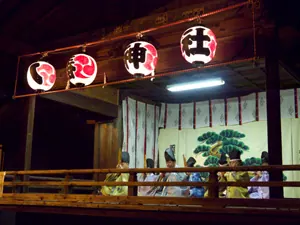 祭の雅楽演奏
